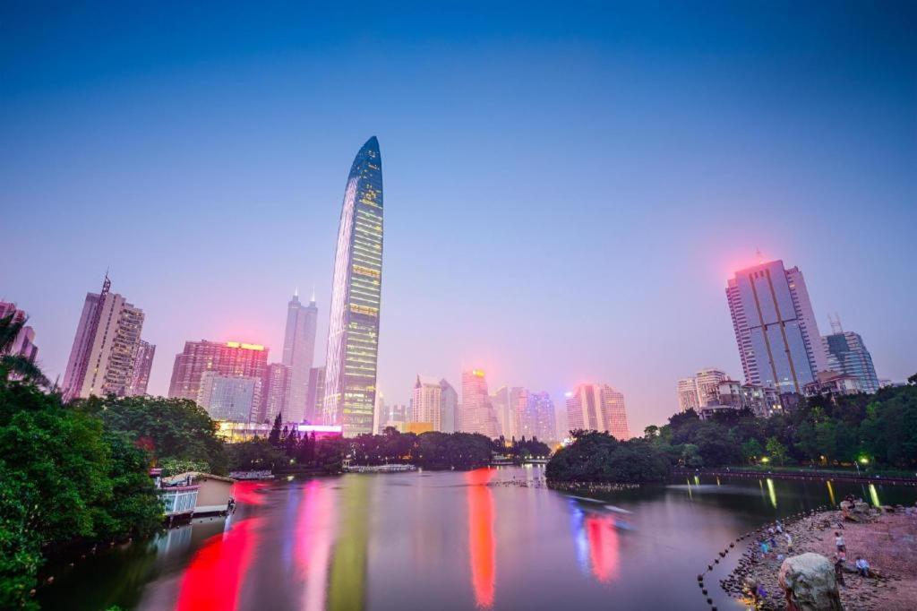 Shang Pin Hotel Shenzhen Futian Exhibition Branch Buitenkant foto