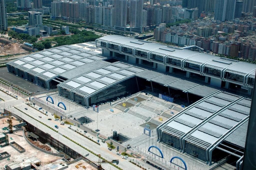 Shang Pin Hotel Shenzhen Futian Exhibition Branch Buitenkant foto