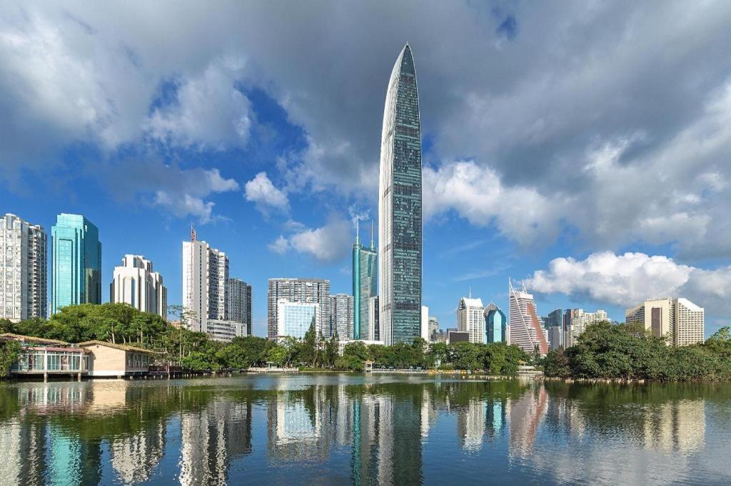 Shang Pin Hotel Shenzhen Futian Exhibition Branch Buitenkant foto