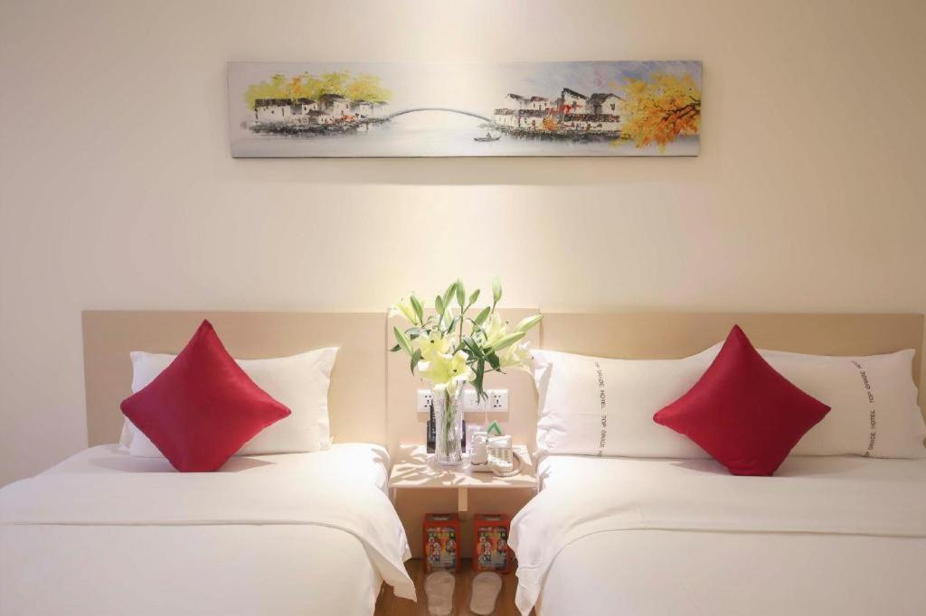 Shang Pin Hotel Shenzhen Futian Exhibition Branch Buitenkant foto