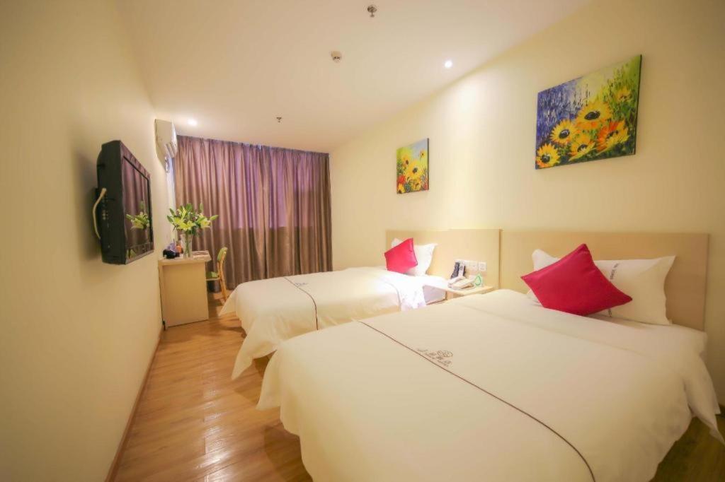 Shang Pin Hotel Shenzhen Futian Exhibition Branch Buitenkant foto