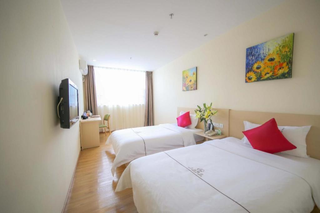 Shang Pin Hotel Shenzhen Futian Exhibition Branch Buitenkant foto