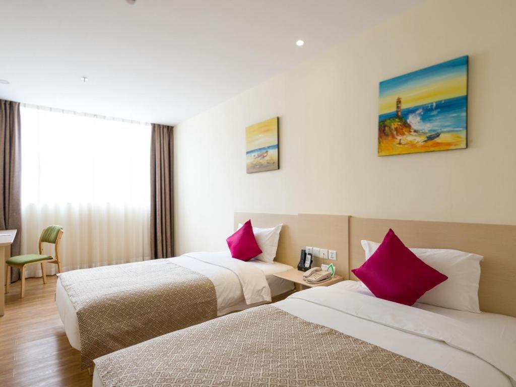 Shang Pin Hotel Shenzhen Futian Exhibition Branch Buitenkant foto