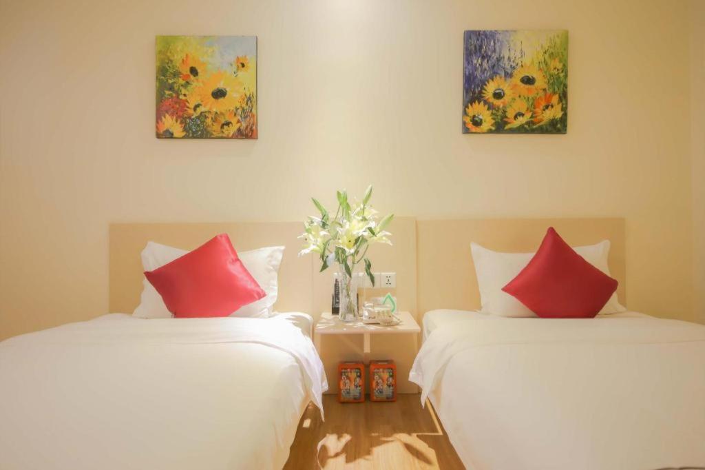Shang Pin Hotel Shenzhen Futian Exhibition Branch Buitenkant foto