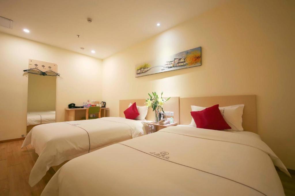 Shang Pin Hotel Shenzhen Futian Exhibition Branch Buitenkant foto