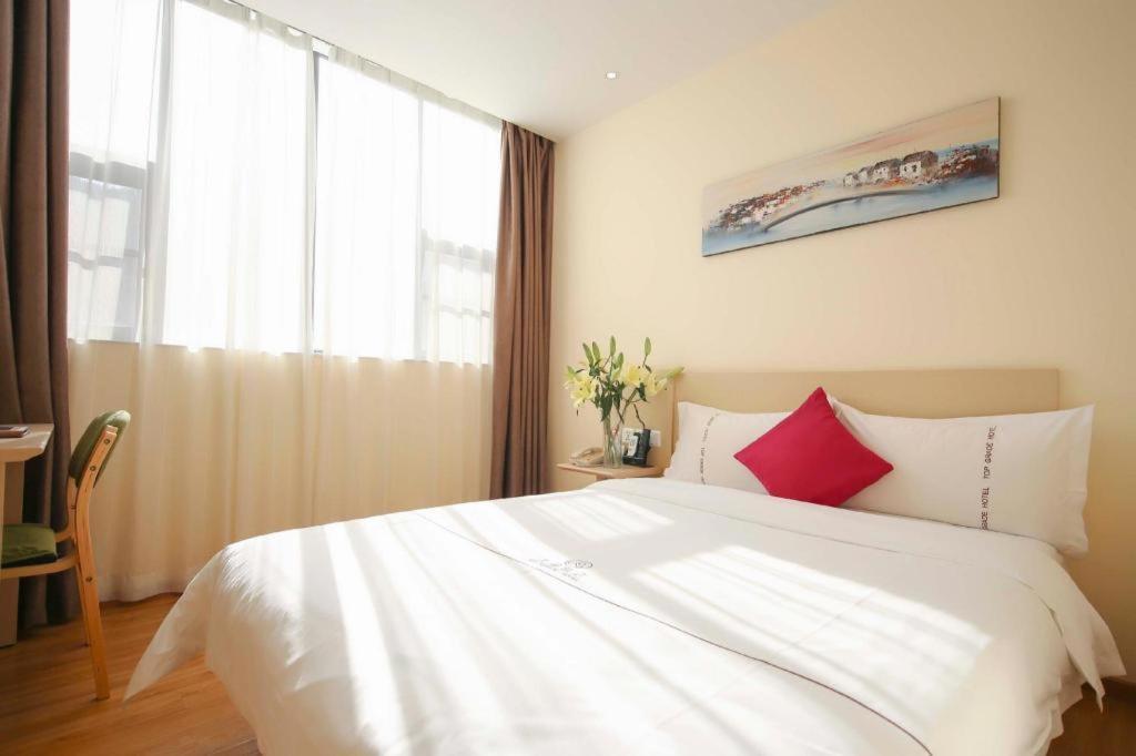 Shang Pin Hotel Shenzhen Futian Exhibition Branch Buitenkant foto