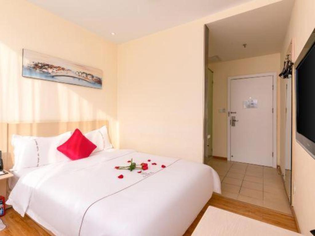 Shang Pin Hotel Shenzhen Futian Exhibition Branch Buitenkant foto