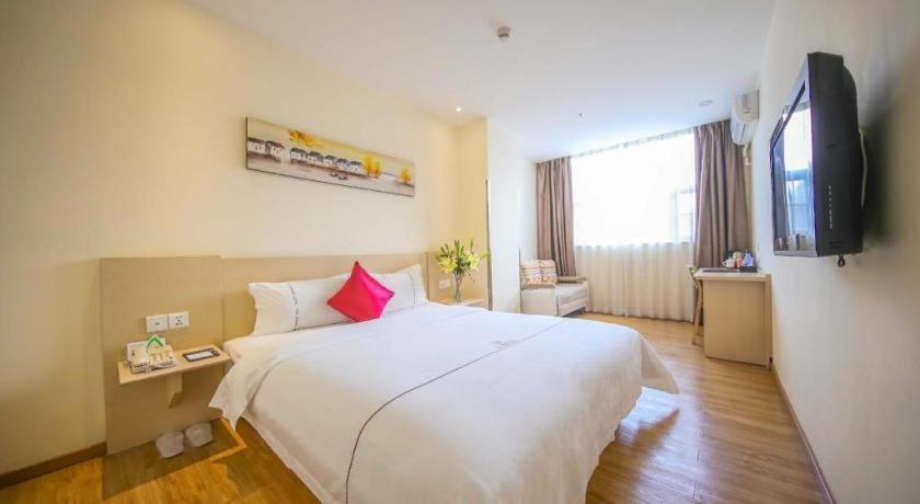 Shang Pin Hotel Shenzhen Futian Exhibition Branch Buitenkant foto