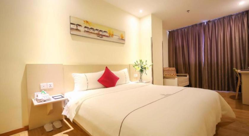 Shang Pin Hotel Shenzhen Futian Exhibition Branch Buitenkant foto
