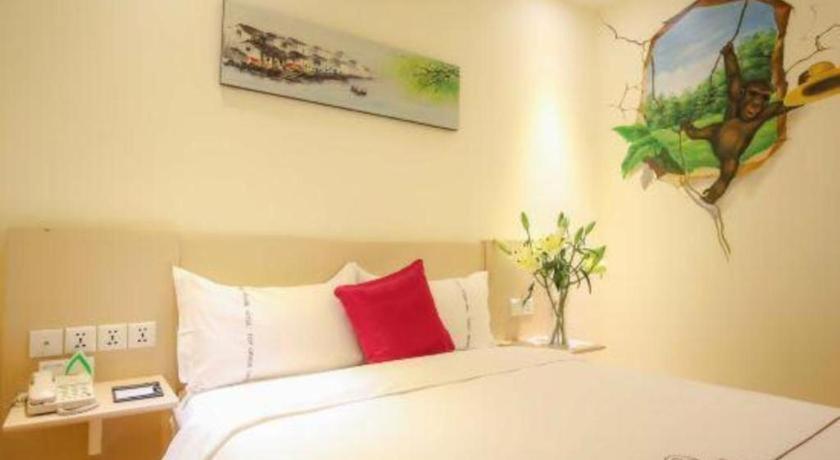 Shang Pin Hotel Shenzhen Futian Exhibition Branch Buitenkant foto