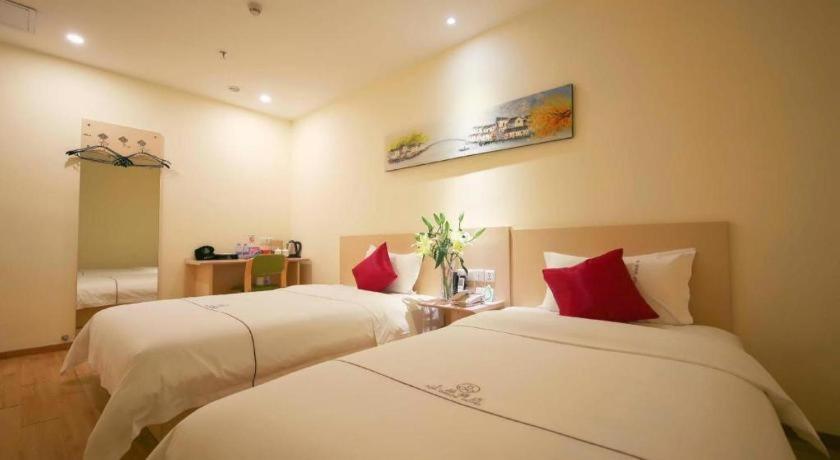 Shang Pin Hotel Shenzhen Futian Exhibition Branch Buitenkant foto