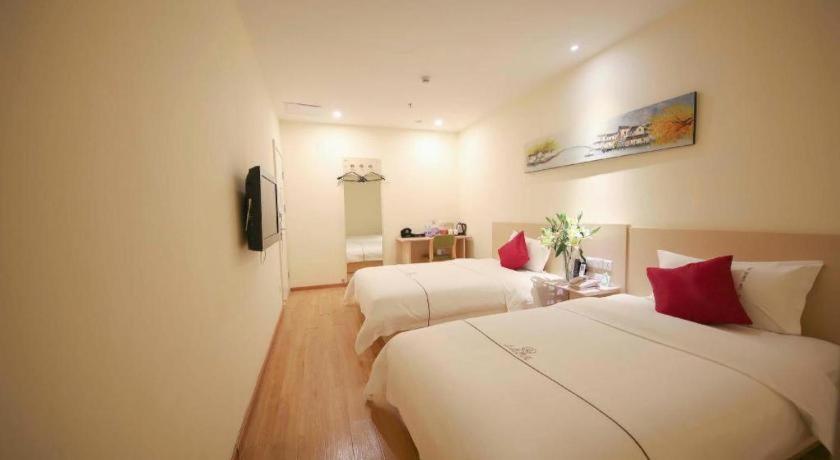 Shang Pin Hotel Shenzhen Futian Exhibition Branch Buitenkant foto