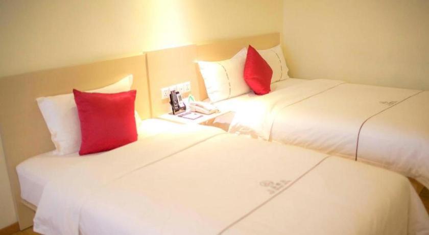 Shang Pin Hotel Shenzhen Futian Exhibition Branch Buitenkant foto